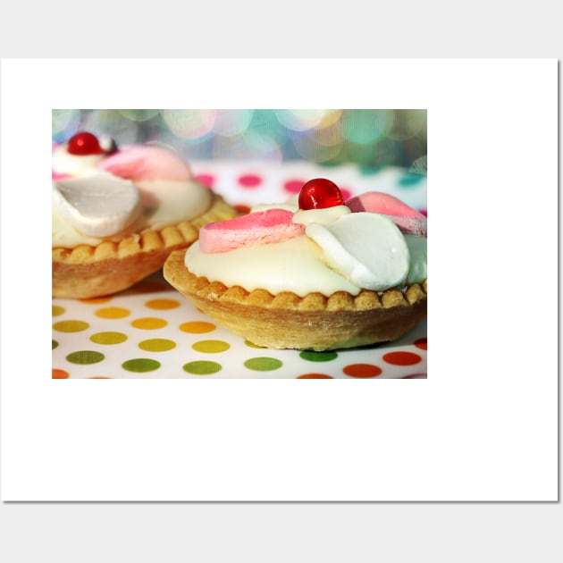 Polka dots and Pie Wall Art by micklyn